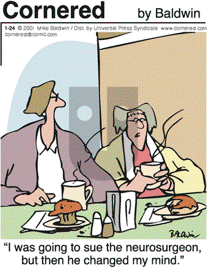 Cornered on Friday January 24, 2003 Comic Strip