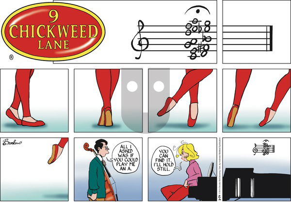 9 Chickweed Lane on Sunday March 24, 2019 Comic Strip