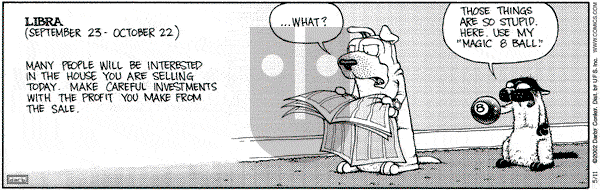 Get Fuzzy on Saturday May 11, 2002 Comic Strip