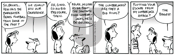 Barkeater Lake on Tuesday March 27, 2012 Comic Strip