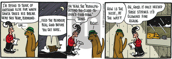 Overboard on Tuesday December 22, 2009 Comic Strip