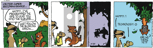 Over the Hedge on Friday November 30, 2007 Comic Strip