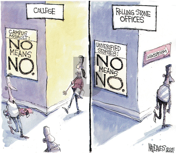 Matt Davies on Wednesday April 8, 2015 Comic Strip