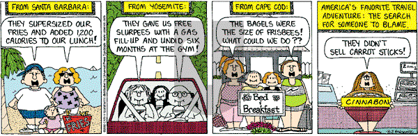 Cathy Classics - Friday August 2, 2002 Comic Strip