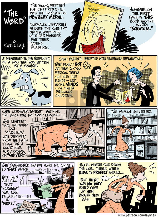 Lay Lines on Monday March 25, 2024 Comic Strip
