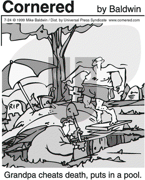 Cornered on Saturday July 24, 1999 Comic Strip