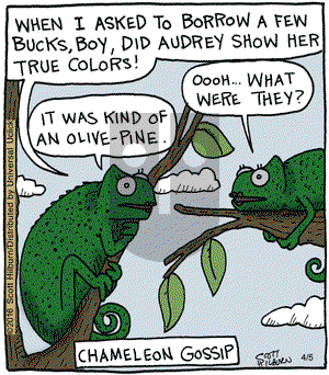 The Argyle Sweater on Tuesday April 5, 2016 Comic Strip