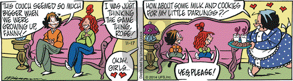 Rose is Rose on Monday November 17, 2014 Comic Strip