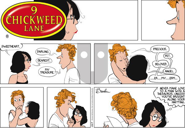 9 Chickweed Lane on Sunday January 15, 2017 Comic Strip