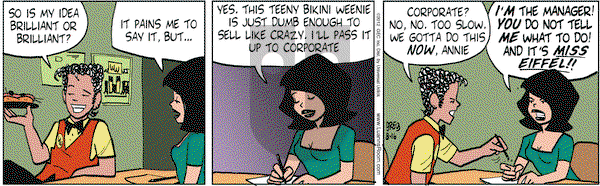 Luann on Thursday August 16, 2012 Comic Strip