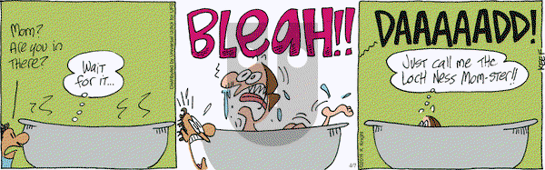 The Knight Life on Monday April 7, 2014 Comic Strip