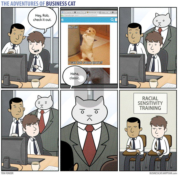 The Adventures of Business Cat on Monday September 21, 2015 Comic Strip