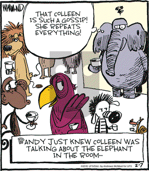 Reality Check on Wednesday February 7, 2018 Comic Strip
