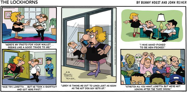 The Lockhorns - Sunday June 16, 2024 Comic Strip