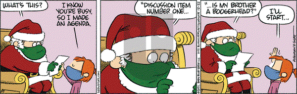 Baby Blues on Wednesday December 22, 2021 Comic Strip