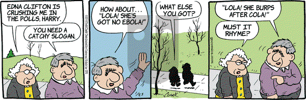Lola on Monday January 25, 2016 Comic Strip