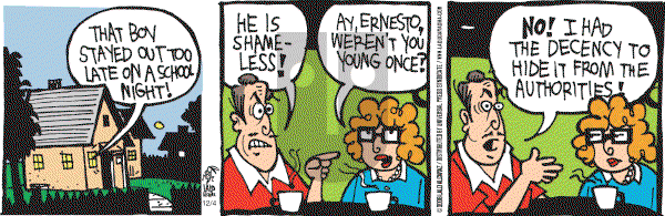 La Cucaracha on Monday December 4, 2006 Comic Strip