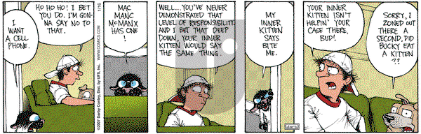 Get Fuzzy on Tuesday January 16, 2007 Comic Strip
