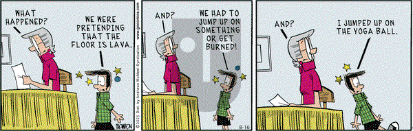 Grand Avenue on Saturday August 16, 2025 Comic Strip