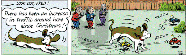 Fred Basset on Wednesday December 26, 2018 Comic Strip
