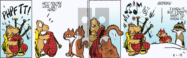 Over the Hedge on Wednesday February 15, 2017 Comic Strip