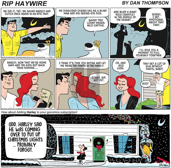 Rip Haywire on Sunday December 20, 2020 Comic Strip
