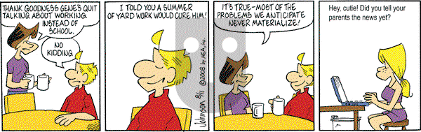 Arlo and Janis on Monday August 11, 2008 Comic Strip