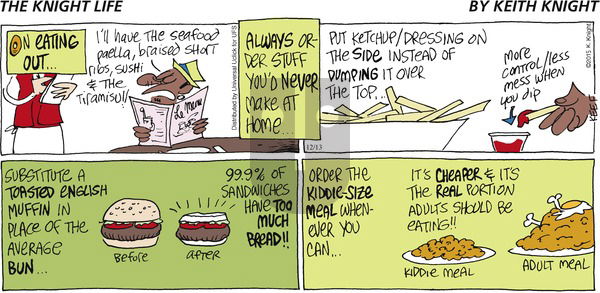 The Knight Life on Sunday December 13, 2015 Comic Strip