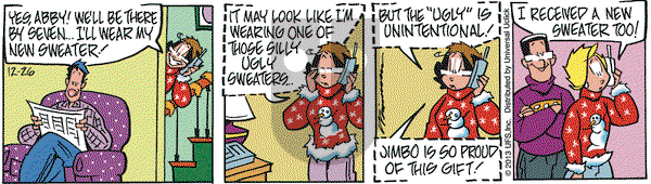 Rose is Rose on Thursday December 26, 2013 Comic Strip