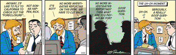 Doonesbury - Monday February 23, 2009 Comic Strip