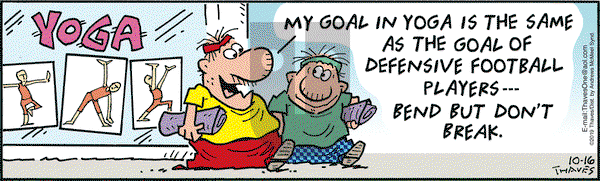 Frank and Ernest on Wednesday October 16, 2019 Comic Strip