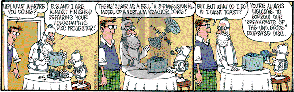 Monty on Tuesday February 10, 2009 Comic Strip