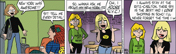 Luann on Tuesday April 26, 2016 Comic Strip