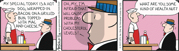 The Born Loser on Tuesday July 28, 2015 Comic Strip