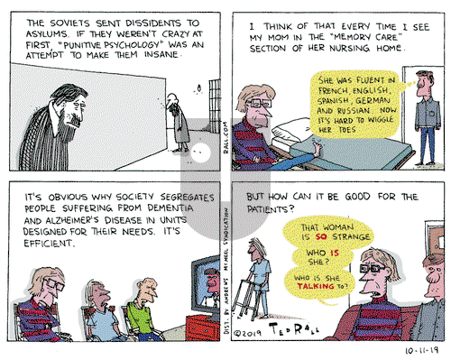 Ted Rall on Friday October 11, 2019 Comic Strip