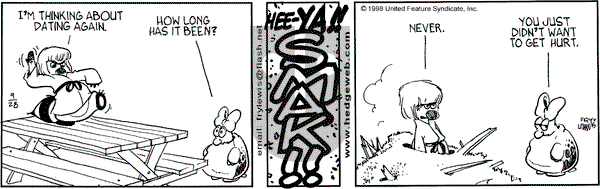 Over the Hedge on Monday September 28, 1998 Comic Strip