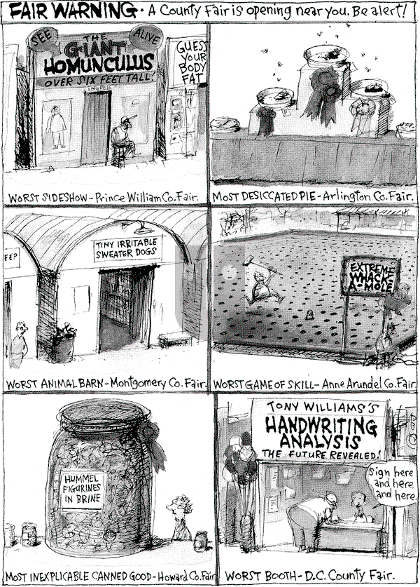 Richard's Poor Almanac on Monday August 11, 2014 Comic Strip
