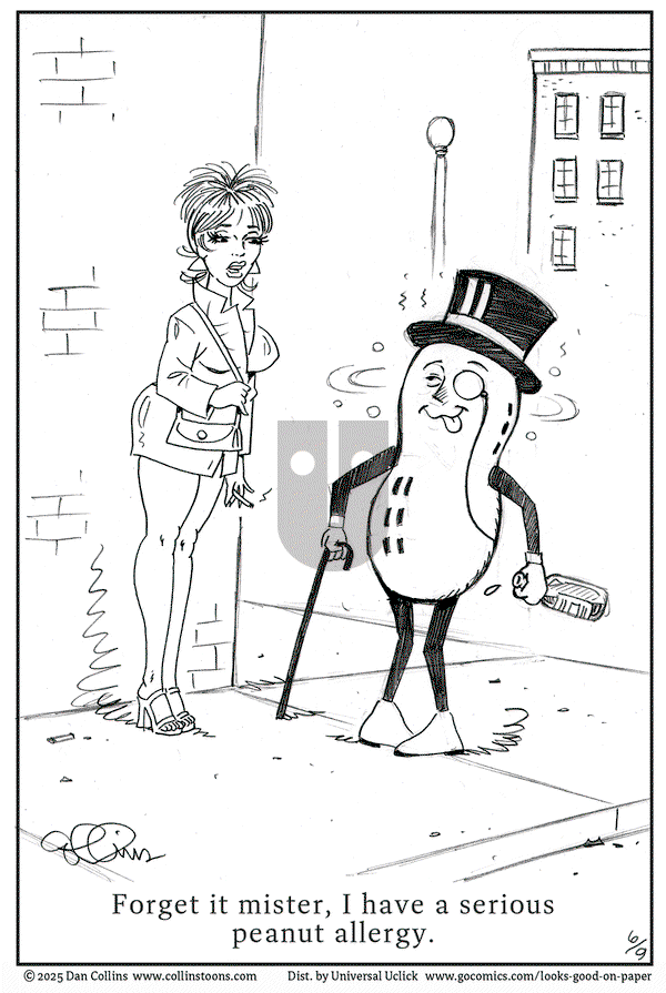 Looks Good on Paper on Monday June 9, 2025 Comic Strip
