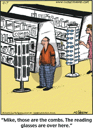 Close to Home on Monday April 7, 2025 Comic Strip