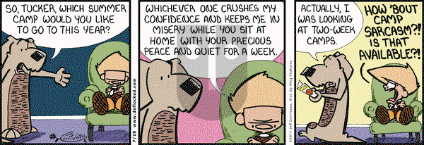 DeFlocked on Monday July 10, 2017 Comic Strip