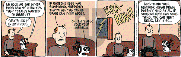 Pooch Cafe on Wednesday November 16, 2011 Comic Strip