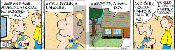 Drabble on Saturday August 7, 2010 Comic Strip