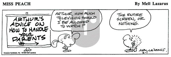 Miss Peach - Wednesday August 17, 2022 Comic Strip