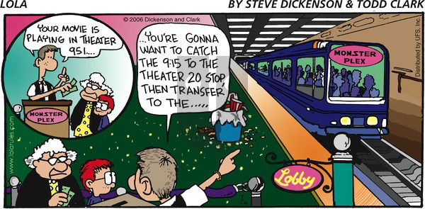 Lola on Sunday July 16, 2006 Comic Strip