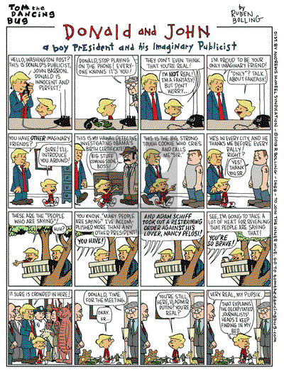 Tom the Dancing Bug on Monday December 16, 2019 Comic Strip