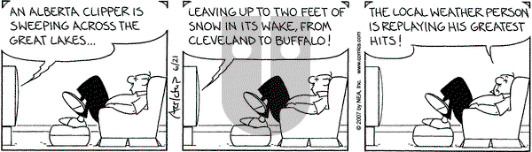 The Born Loser on Sunday June 24, 2007 Comic Strip