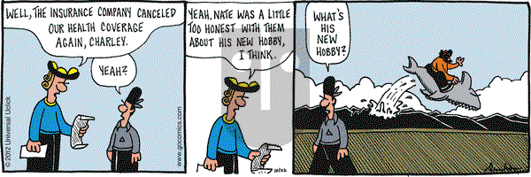 Overboard on Monday October 22, 2012 Comic Strip