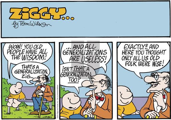 Ziggy on Sunday May 11, 2025 Comic Strip