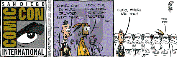 La Cucaracha on Thursday July 21, 2016 Comic Strip