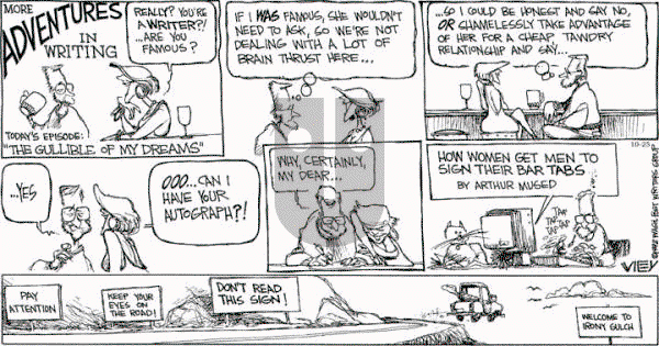 Non Sequitur on Sunday October 25, 1992 Comic Strip